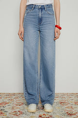 Coney Island Whitefish High Rise Wide Jeans HJ007