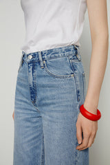 Coney Island Whitefish High Rise Wide Jeans HJ007