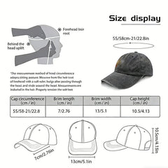 Pickleball Baseball Caps – Adjustable Embroidered Cotton Hats