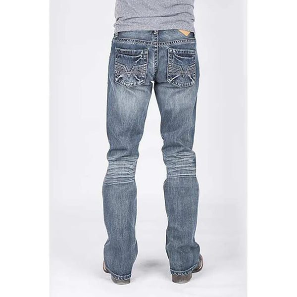 Tin Haul Guy's Jean (Medium Wash) - Men's Bootcut Jeans
