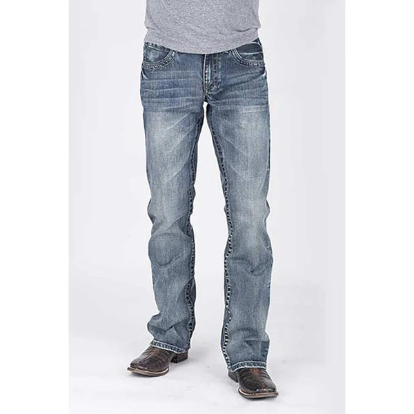 Tin Haul Guy's Jean (Medium Wash) - Men's Bootcut Jeans