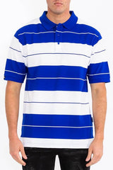 Men’s Old School Pique Polo Shirt Classic Casual Top