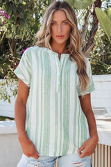 Rosemary Short Sleeve Casual Blouse