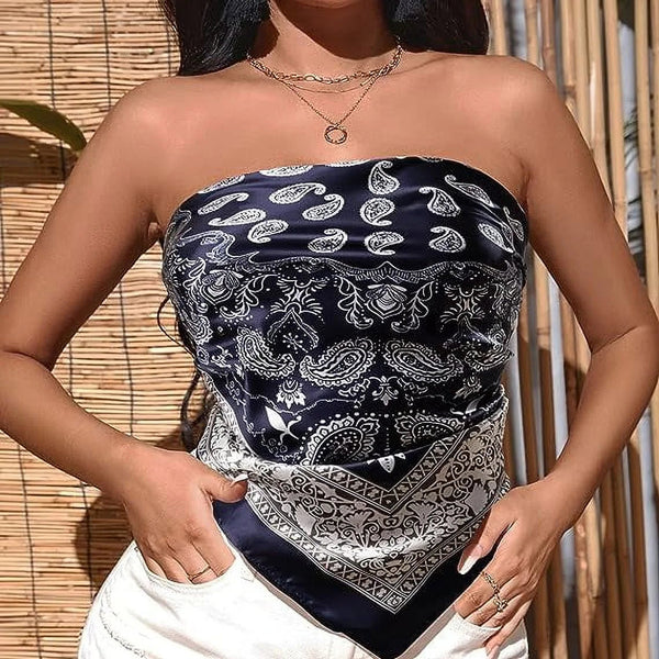 4-Pack 35” Satin Square Head Scarves – Silk-Feel Neck & Hair Wraps for Women – Lightweight, Versatile & Stylish for Day and Night Use