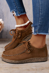 Sutton Thick Sole Lace-up Casual Shoes