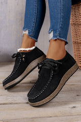 Sutton Thick Sole Lace-up Casual Shoes