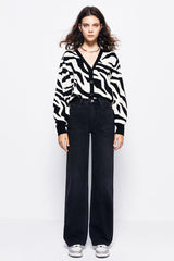 Coney Island Whitefish High Rise Wide Jeans HJ007