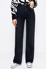 Coney Island Whitefish High Rise Wide Jeans HJ007