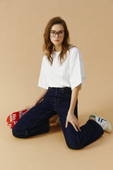 Coney Island Whitefish High Rise Wide Jeans HJ007