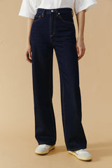 Coney Island Whitefish High Rise Wide Jeans HJ007