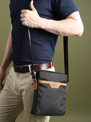 Mark Canvas Side Messenger Bag