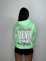 Lil Bit Of Devil in these Angel Eyes Hoodie