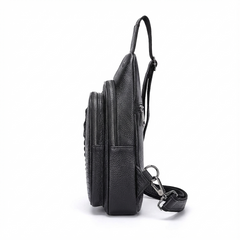Crocodile Leather Sling Bag – Bold & Refined