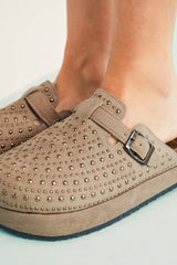 Charli Closed toe Platform Slippers