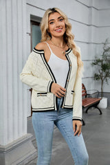 Women’s Knit Long Sleeve Lightweight Open Front Cardigan