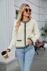 Women’s Knit Long Sleeve Lightweight Open Front Cardigan