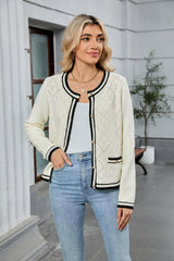 Women’s Knit Long Sleeve Lightweight Open Front Cardigan